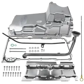 A-premium Apop289 A-premium Performance Muscle Car Engine Oil Pan Complete Kit Compatible With
