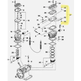 32141194 INGERSOLL Rand Spacer Valve Plate Gaskets #2