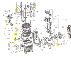 GK-9400 AFTERMARKET DEVILBISS Gasket Devair Kit