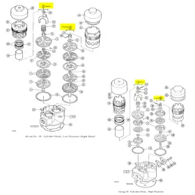 15-1536 AFTERMARKET LEROI DRESSER Valve Set Gaskets