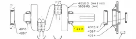 4213 AFTERMARKET SAYLOR BEALL Bearing Cone