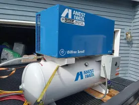 SLTE-5-80-S230 ANEST IWATA Air Compressor Oil High Volume