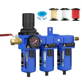 Atiny Fff03u-1 Three Stage Air Drying System 3/8 Inch Npt Compressor Filter Dryer Drye