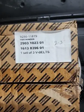 1613839601 ATLAS COPCO Belt Set