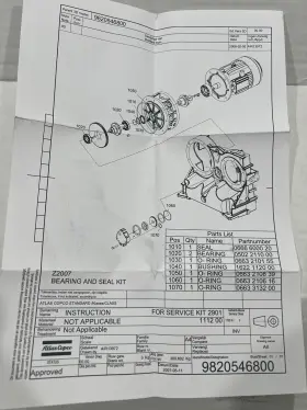2901111200 ATLAS COPCO Drive Shaft Bearing Kit #3