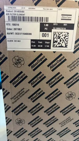 2914-9304-00 ATLAS COPCO Intake Rotary Screw Air Filter