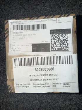 3002603680 ATLAS COPCO Intercooler Drain Valve Kit