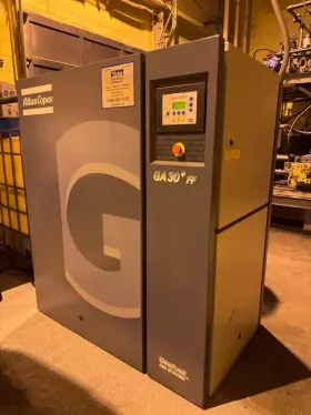 GA-30P ATLAS COPCO Rotary Screw Air Compressor Dryer Receiver