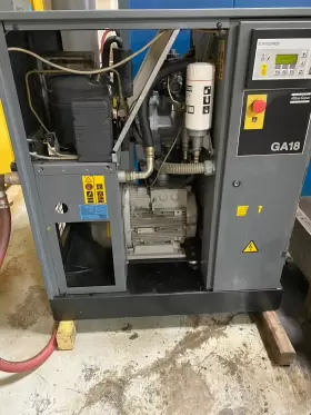 GA18 ATLAS COPCO Air Compressor Refrigerated Dryer #3