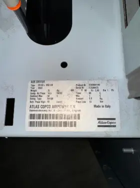 GA37VSDS ATLAS COPCO Rotary Screw Air Compressor Dryer #3