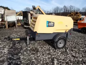 XAS188KD ATLAS COPCO Cfm Air Compressor Kubota Diesel Trailer
