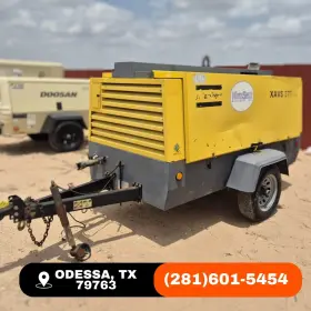 XAVS375 ATLAS COPCO Cfm Air Compressor Sandblasting