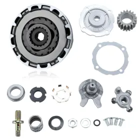 Auinland Nq-0047 Clutch Assembly 18 Teeth Fits For Auto 50cc-125cc Engine Motorcycle Dirt Bike