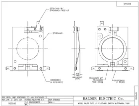 SP5056SP BALDOR / ABB Start Switch Frames Ftftoem Partftft #3