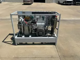 0624-059 BAUER Ik High Pressure Breathing Air Compressor Scba #2