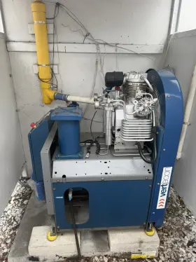 1224-076 BAUER Vertecon Hpa Breathing Air Compressor Scuba