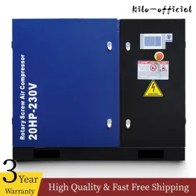 GI-20P-230 BBK Rotary Screw Air Compressor Cfm