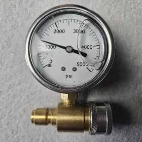 Be Pressure Supply 85.305.001 Legacy Gauge For Washing Insertion Stainless Steel