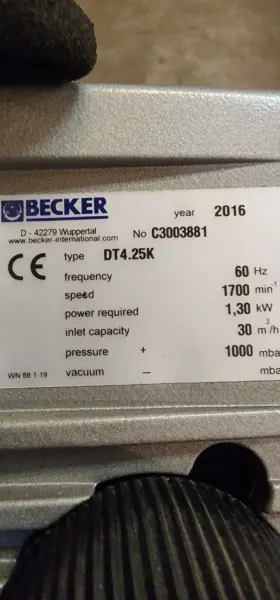 4.25-K BECKER Dt Oil Rotary Vane Compressor