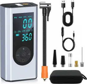 JN-015 BGTEC Tire Inflator Air Pump Compressor Cordless Car
