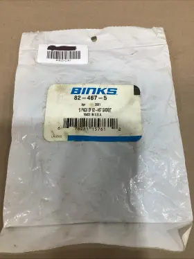 82-467 BINKS Cup Lid Gasket Pack
