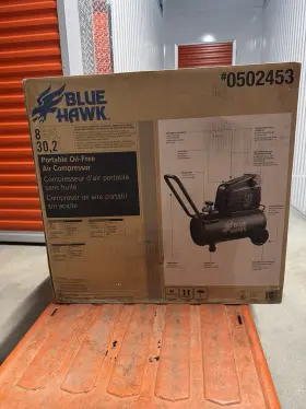 0502453 BLUE HAWK Gallon Oil Air Compressor