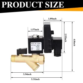 PS-BONUCI-4002 BONUCI Drain Valve Automatic Tank Wat Kit #2
