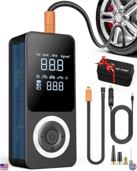 B0F1DJ3Q8G Dormzie Cordless Tire Inflator Air Pump Compressor