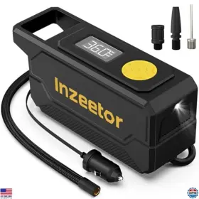 ITI001 Inzeetor Air Compressor Tire Inflator Digital Gauge