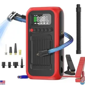 JSZX-C10-01 Jxhbdh Tire Inflator Air Compressor Jump Starter