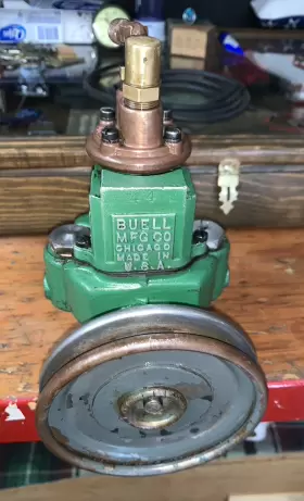 12894 BUELL Air Pump Compressor Antique Horn Marine
