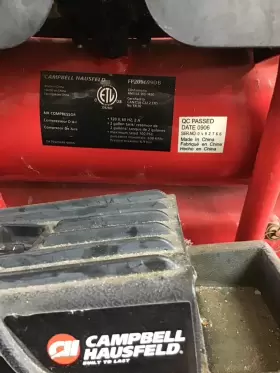 FP209699DB CAMPBELL HAUSFELD Air Compressor #3