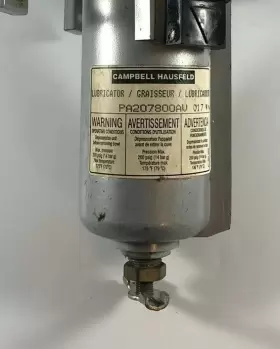 PA207800AV CAMPBELL Lubricator Bolt #2