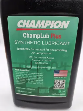 28H509 CHAMPION Champlub Synthetic Reciprocating Air Oil