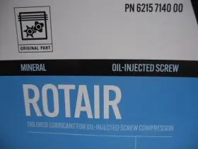 6215714000 CHICAGO PNEUMATIC Rotair Compressor Oil Gallon #2