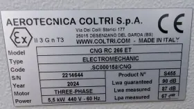 RC-266 COLTRI COMPRESSORS Et Phase Cng Compressor Volt