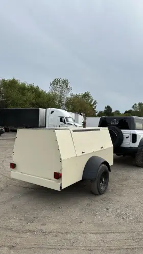 0185DJ-E COMPAIR Leroi Tow Air Compressor Deereengine #2