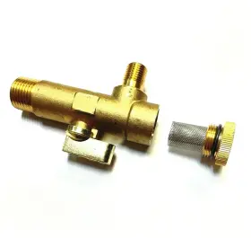BPS5025 CONTROL DEVICES Icc Ball Valve Strainer Mpt Edvs Air