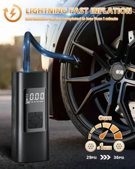 CQB001 COQUIMBO Tire Inflator Air Pump Compressor Electric #3