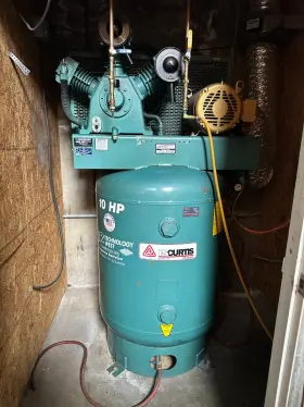 10W12-A3 CURTIS Compressor Baldor Motor