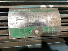 D96A CURTIS Air Compressor Horiz Tank Cfm #2