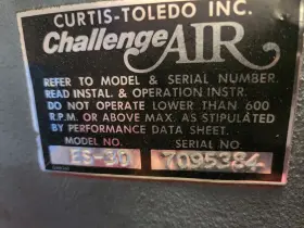ES-30 CURTIS Toledo Air Pump Compressor #2