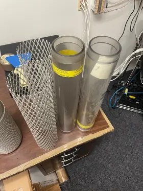 55DE914K DELTECH Breathing Air Unit Acrylic Desiccant Tower