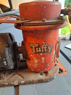 NCE-501 DEVILBISS Tuffy Air Compressor Plugged #3
