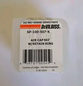 SP-100-507-K DEVILBISS Air Cap Retain Ring