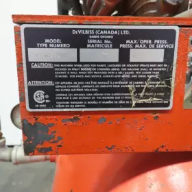 VDX-5080 DEVILBISS Gallon Dual Head Piston Air Compressor #2