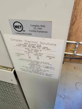 SVI-2000M DIMPLEX THERMAL SOLUTIONS Air Cooled Water #3