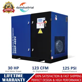 N818P370090S DZINDUSTRIAL Rotary Screw Air Compressor Phase