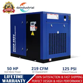 N818P370114S DZINDUSTRIAL Rotary Screw Air Compressor Phase
