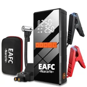 JC11 EAFC NARZRLE Jump Starter Air Compressor Battery Jumper